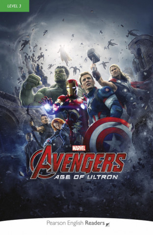 Carte Pearson English Readers Level 3: Marvel - The Avengers - Age of Ultron (Book + CD) Kathy Burke