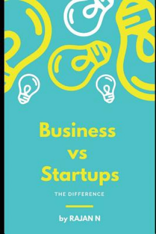 Könyv Business Vs Startup Rajan N