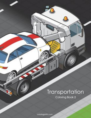 Βιβλίο Transportation Coloring Book 2 Nick Snels