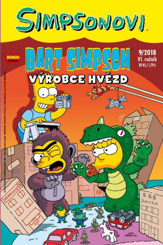 Book Bart Simpson Výrobce hvězd collegium