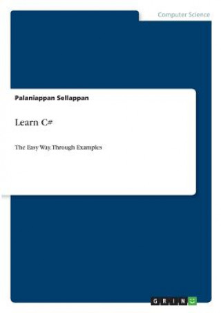 Kniha Learn C# Palaniappan Sellappan