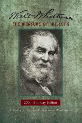 Książka Walt Whitman: The Measure of His Song Jim Perlman