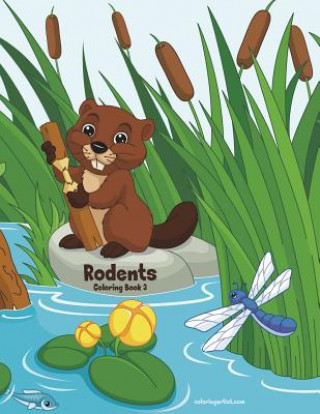 Knjiga Rodents Coloring Book 3 Nick Snels