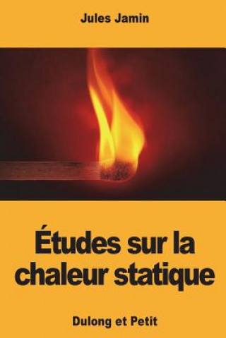 Kniha Études sur la chaleur statique Jules Jamin