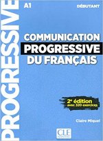 Carte Communication progressive du français débutant + CD NC Claire Miquel