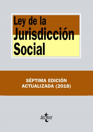 Книга LEY DE LA JURISDICCIÓN SOCIAL 