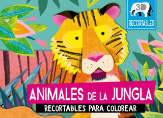 Kniha ANIMALES DE LA JUNGLA (RECORTABLES 3D) Natasha Durley