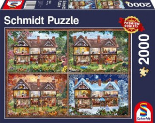 Hra/Hračka Jahreszeiten Haus (Puzzle) 