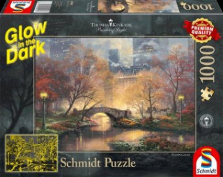 Game/Toy Central Park im Herbst, Glow in the Dark (Puzzle) Thomas Kinkade