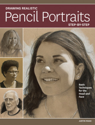 Książka Drawing Realistic Pencil Portraits Step by Step Justin Maas