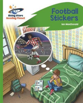 Book Reading Planet - Football Stickers - Green: Rocket Phonics Catherine Baker