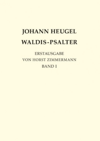 Book Johann Heugel: Waldis-Psalter Horst Zimmermann