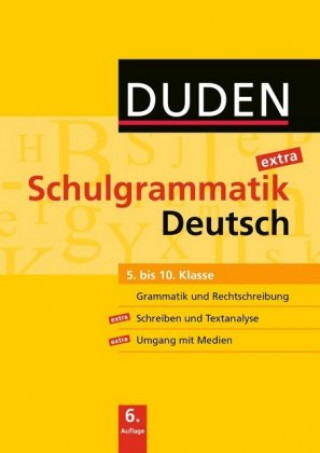 Könyv Duden Schulgrammatik extra - 5.-10. Schuljahr 