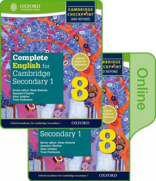 Kniha Complete English for Cambridge Lower Secondary Print and Online Student Book 8 (First Edition) Tony Parkinson