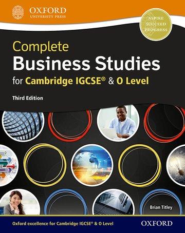 Книга Complete Business Studies for Cambridge IGCSE (R) and O Level Brian Titley