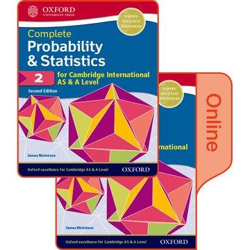 Carte Probability & Statistics 2 for Cambridge International AS & A Level James Nicholson