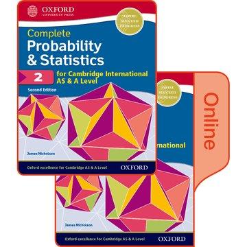 Książka Probability & Statistics 2 for Cambridge International AS & A Level James Nicholson