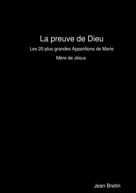 Книга La preuve de Dieu Jean Bretin