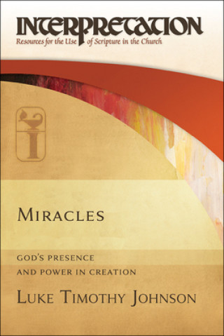 Carte Miracles Luke Timothy Johnson