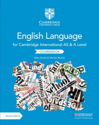 Könyv Cambridge International AS and A Level English Language Coursebook Mike Gould