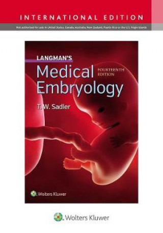Carte Langman's Medical Embryology T. W. Sadler