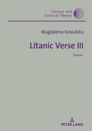 Knjiga Litanic Verse III Magdalena Kowalska