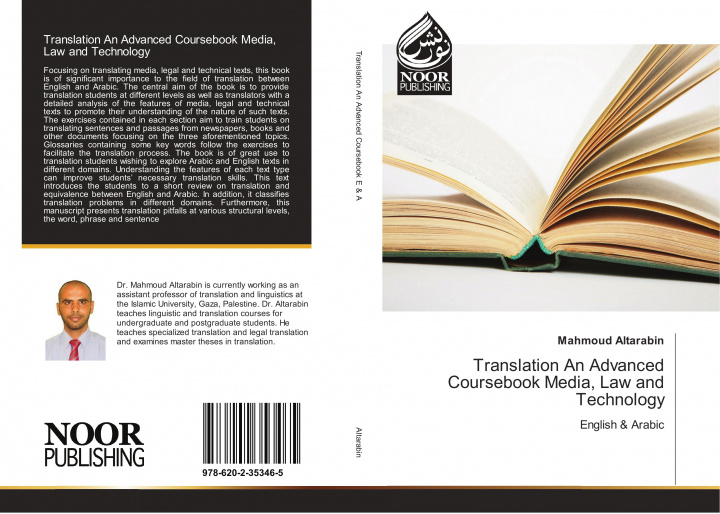 Kniha Translation An Advanced Coursebook Media, Law and Technology Mahmoud Altarabin