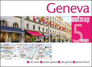 Nyomtatványok Geneva PopOut Map PopOut Maps