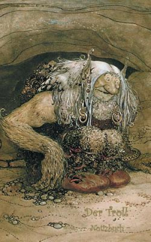 Kniha Troll - Notizbuch (Trolle und Goblins) John Bauer