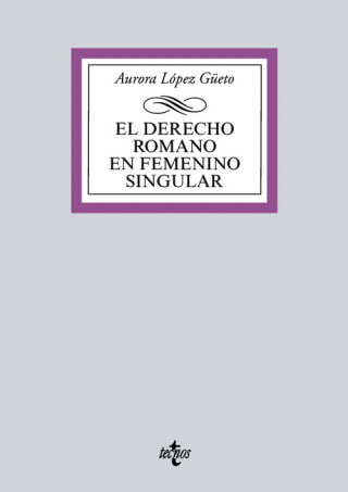 Carte EL DERECHO ROMANO EN FEMENINO SINGULAR AURORA LOPEZ GUETO