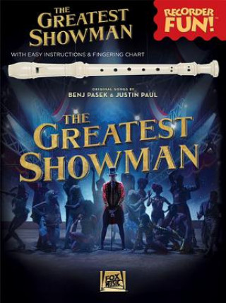 Kniha Greatest Showman - Recorder Fun! Benj Pasek