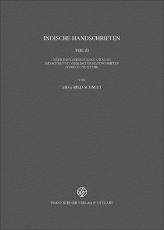 Livre Indische Handschriften Siegfried Schmitt