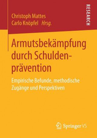 Kniha Armutsbekampfung Durch Schuldenpravention Christoph Mattes