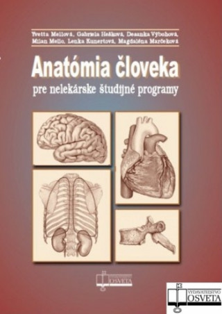 Kniha Anatómia človeka pre nelekárske študijné odbory Yvetta Mellová