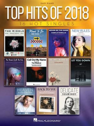 Книга Top Hits of 2018 Hal Leonard Publishing Corporation