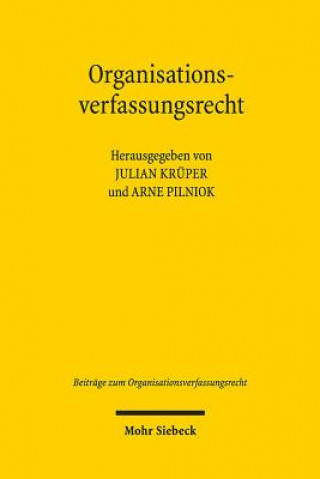 Kniha Organisationsverfassungsrecht Julian Krüper