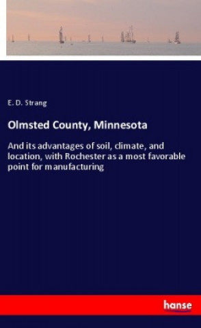 Carte Olmsted County, Minnesota E. D. Strang
