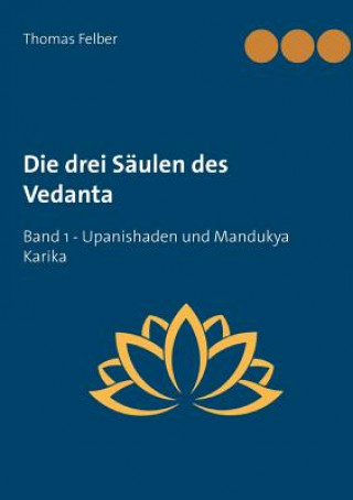 Książka drei Saulen des Vedanta Thomas Felber