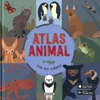 Kniha ATLAS ANIMAL ANNE MCRAE