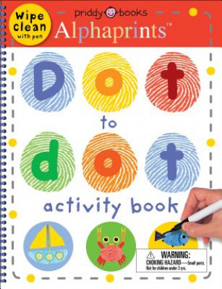 Könyv Alphaprints Dot to Dot Activity Book Roger Priddy