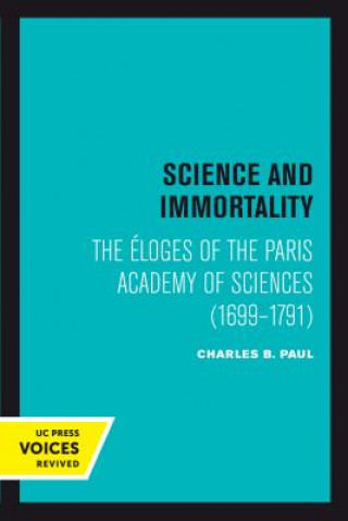 Knjiga Science and Immortality Charles B. Paul