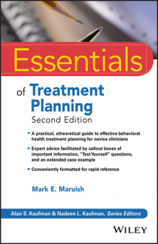 Carte Essentials of Treatment Planning, 2nd Edition Mark E. Maruish
