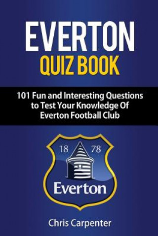 Książka Everton Quiz Book Chris Carpenter