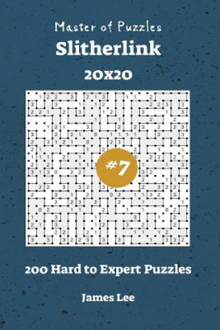 Książka Master of Puzzles Slitherlink - 200 Hard to Expert 20x20 vol. 7 James Lee