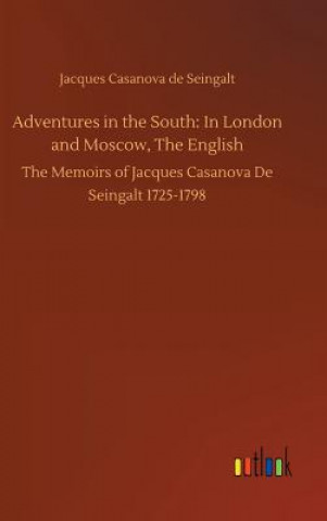 Kniha Adventures in the South Jacques Casanova de Seingalt