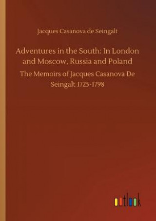 Kniha Adventures in the South Jacques Casanova de Seingalt