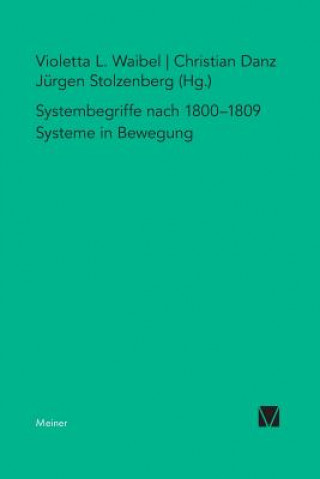 Kniha Systembegriffe nach 1800-1809 Jürgen Stolzenberg