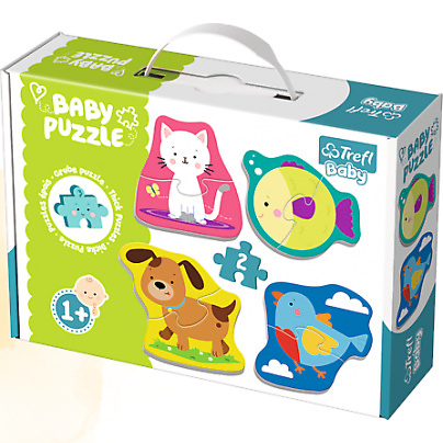 Joc / Jucărie Baby puzzle Zvířata 