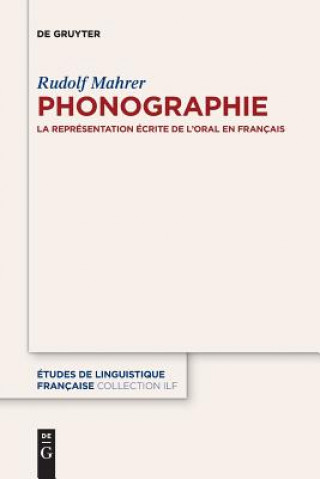 Knjiga Phonographie Rudolf Mahrer