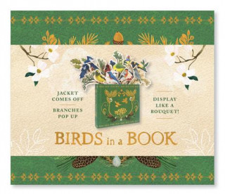Book Birds in a Book (A Bouquet in a Book): Jacket Comes Off. Branches Pop Up. Display Like a Bouquet! Lesley Earle